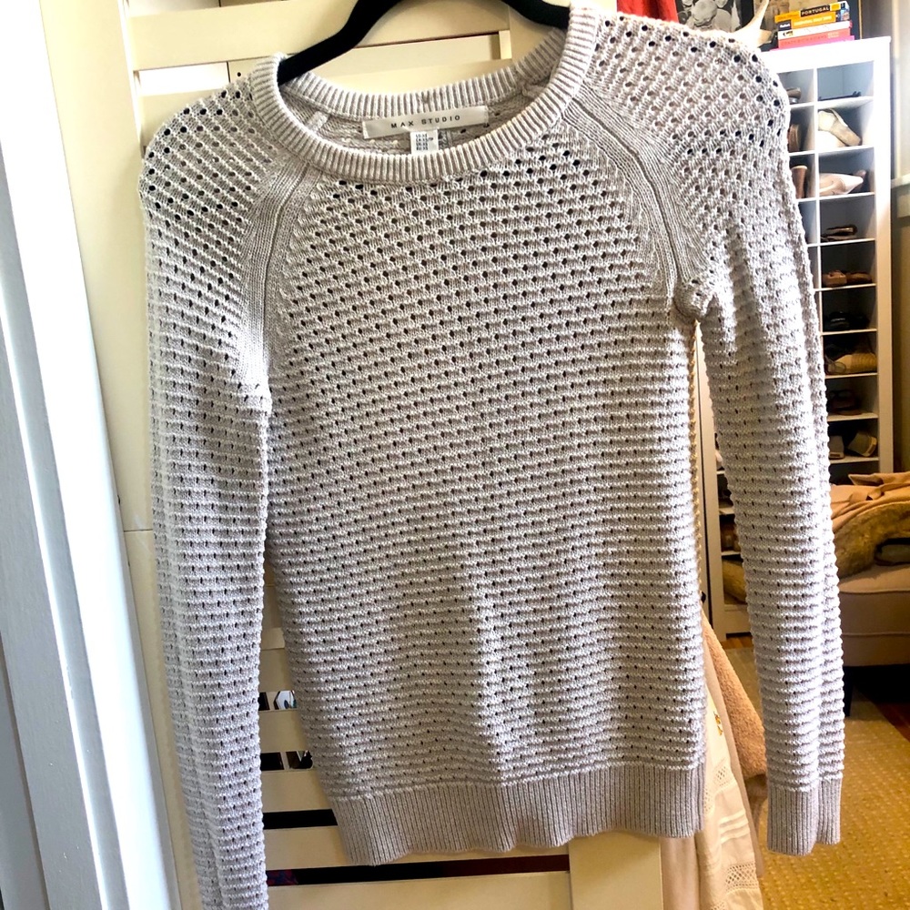Max Studio Beige Sweater